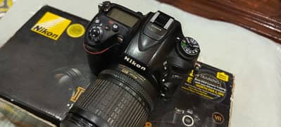 Nikon d7100 with lens