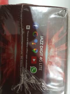 Jazz digit 4g lite touch and keypad