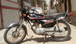 HONDA CG 125 2019 Model with golden number