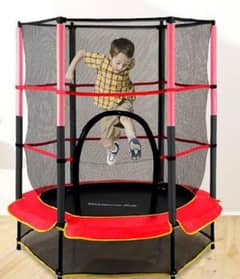 Brand New Junior Trampoline with Safety Net – Best Fun for Kids!