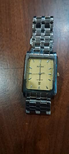 rado orignal silver