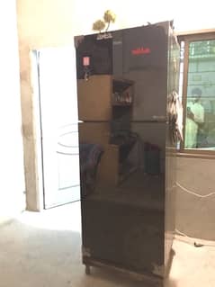 Haier Glass door Full size 14cuft fridge