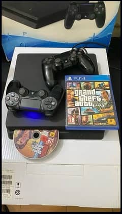 ps4 slim 500gb with box 10/10