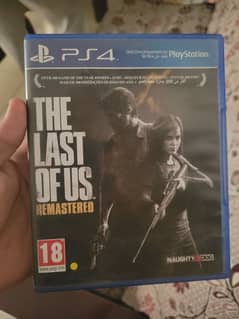 PS4 Game Last of us