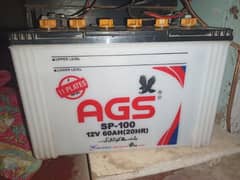 AGS SP-100 12V 60AH (20HR) 11 PLATES