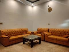 leather sofa set 1 seat 2 seater and 3 seater for sale