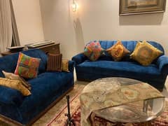 Sofa set 3+2+1 with fresh poshish and foam