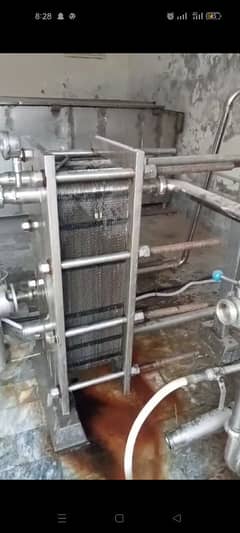 phe machine for cooling milk