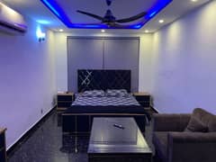 Luxury Fully Furnished 1-Bedroom Ground Portion for Rent F-10