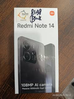 Redmi Note 14 ( 128 gb ) Black colour