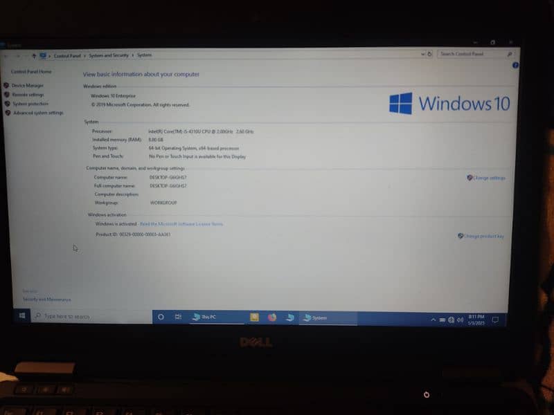 Dell laptop 2