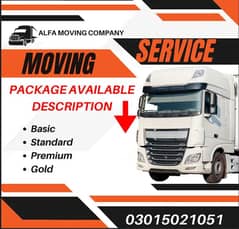 Mover & Packer - House Shifting - Cargo service - Moving service