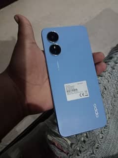 oppo a 17 with box condition 10 by 10 no open no repair