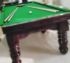 Billiards/Pool/Snooker Table - 6ft by 3ft