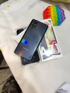 Samsung A71 8,128 with Box Urgent sale