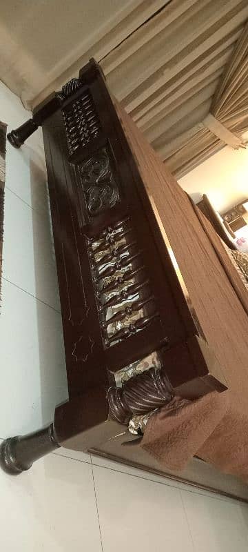 king size bed with dressing table for sale 1