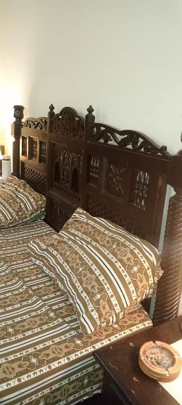 king size bed with dressing table for sale 3