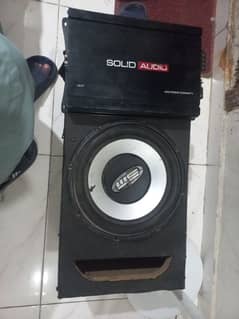 car woofer and amplifier 4 channel