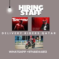 Delivery Riders Required for Qatar