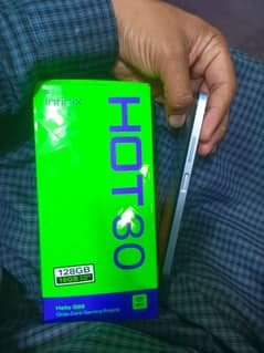 infinix hot30i 128gb+16gb ram box adapter sath ha condition 10/9