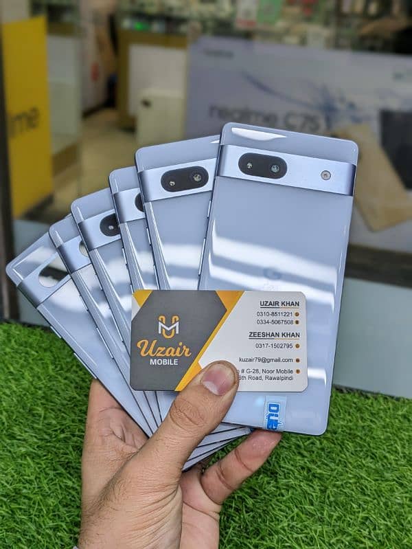 Google pixel 7a 8/128 Dual sim PTA Approved 5