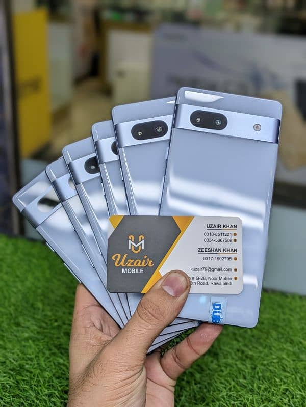Google pixel 7a 8/128 Dual sim PTA Approved 6