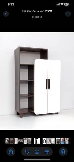 White Cabinet with Shelfs