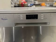 whirlpool grey dishwasher