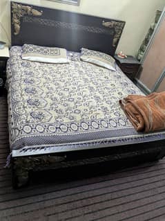 Double Bed king size and Spring mattress