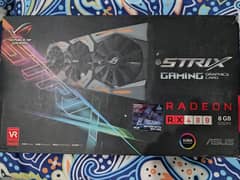 RX 480 8gb Gaming OC 3 fans Strix