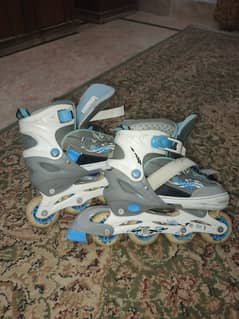 Rollers skates shoes in adjustable size