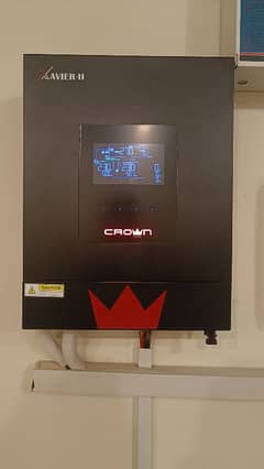 Crown xavier 3.6Kw Dual Output with Pheonix Tx-1800 Tublar Battery