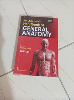 BD Chaurasia's handbook of General Anatomy ninth edition