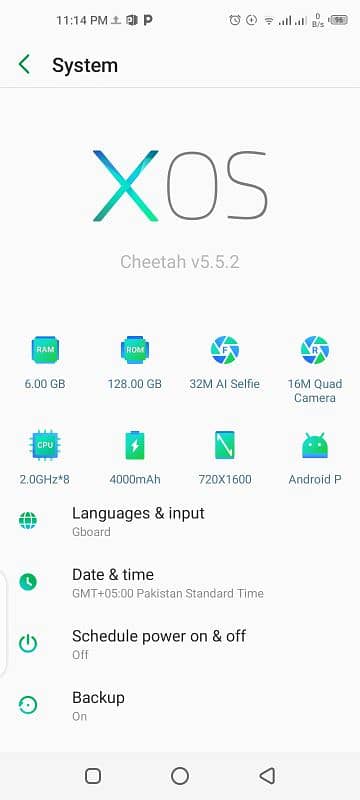 Infnix S5 6/128 5
