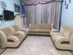 7 seater "HABBIT" branded sofa set.