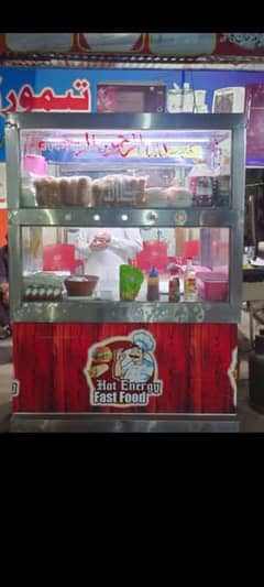 Shawarma counter for sale, Chairs and other items