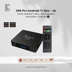 X96 Android Tv Box – 4k – Smart Android Tv Box – Iptv & Oplextv Movie