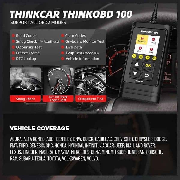ThinkOBD 100 - OBD2 Scanner 8