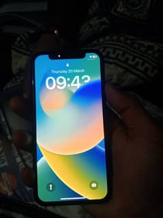 I phone x non pta orignal display face I'd okye h