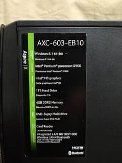 acer aspire AXC-603-EB10