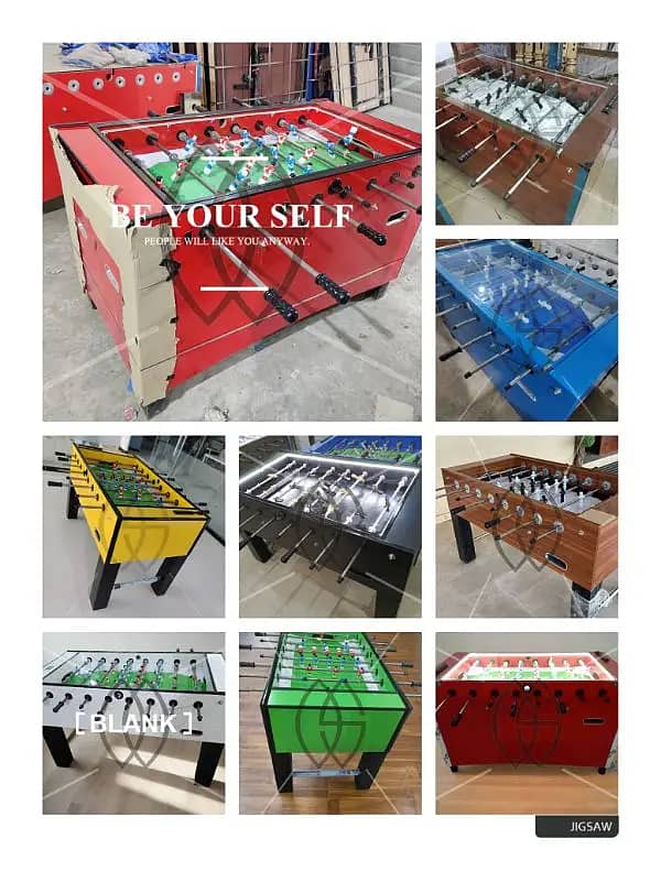 Table Tennis Table /Ping Pong /Carrom /Snooker /Pool Table /Izmir Tow 3