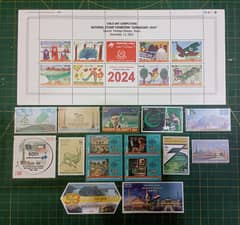 Mint Postal Stamps of Pakistan 1990 to 2024