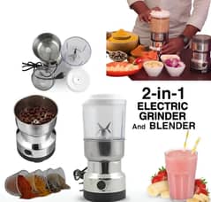 2in1 Double RAF Coffee Juicer Electric Blender and Grinder