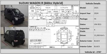 Suzuki Wagon R 2021 FX-Push Start