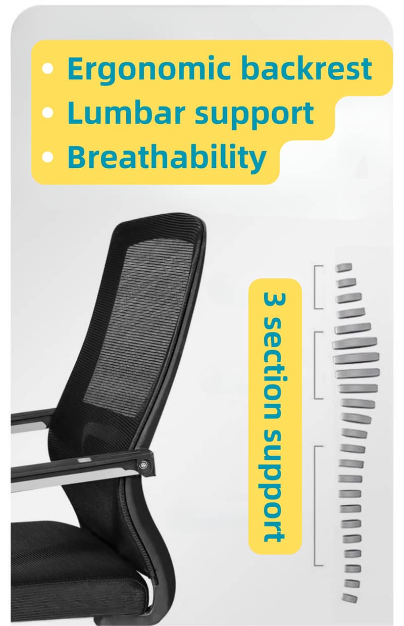 Imported Office Chair Adjustable Computer Modern for Home Work 6