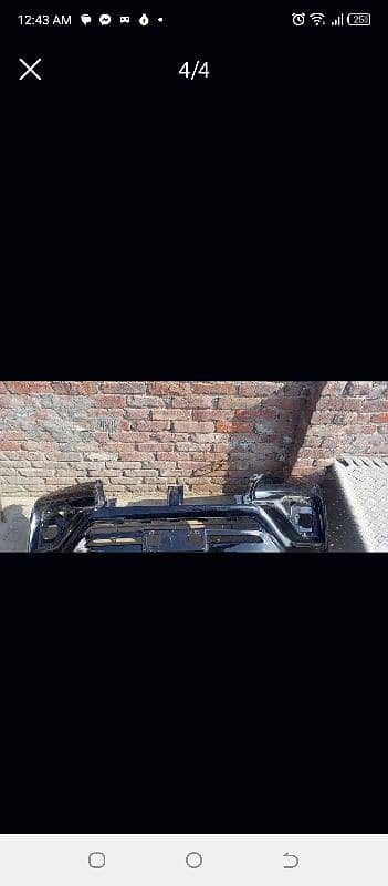 fortuner sigma fornt bumper 20/21 3