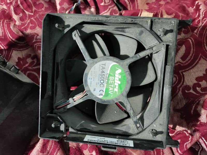 DELL computer fan 12v big size good working. 03122810637 2