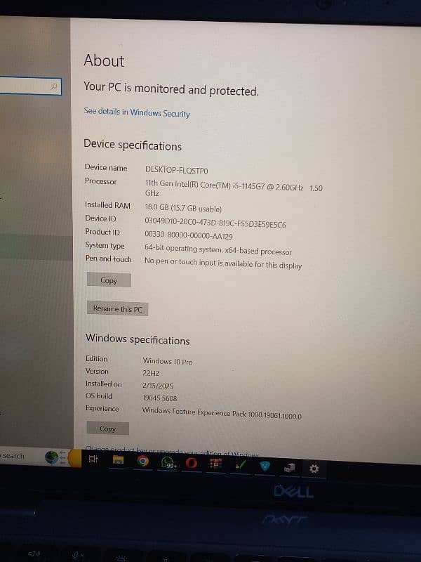 core i5 11th Gen 16 GB ram 128+512 ssd 1