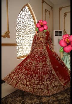 bridal dress maxi lehnga