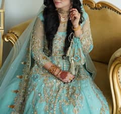 bridal dress maxi lehnga